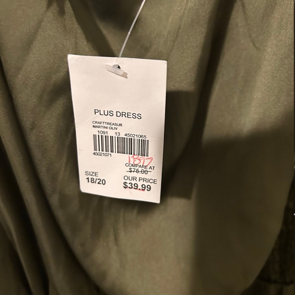 Cato Green Dress - 18/20